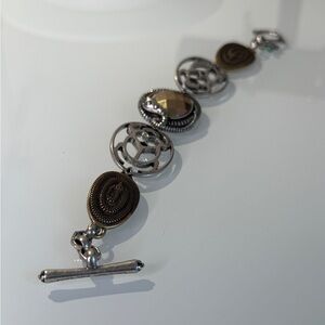 Lucky Brand serpent and scarab Bracelet